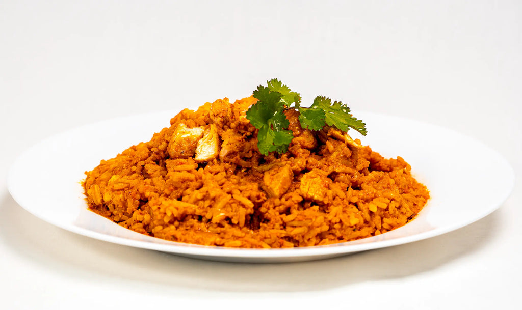 Assiète plat Butter Chicken lyophilisé halal CAPRA Nutrition