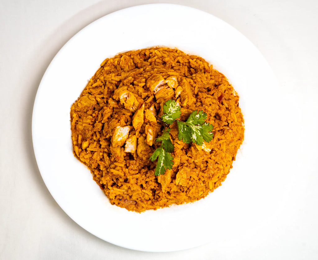 Assiète Butter Chicken lyophilisé halal CAPRA Nutrition