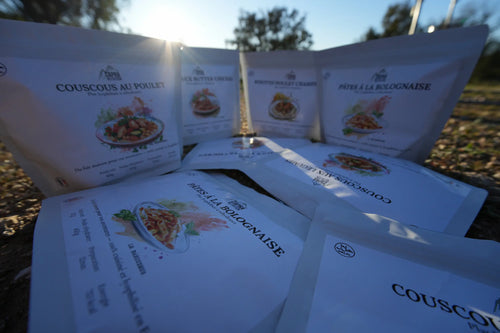 Pack Découverte 4 plats lyophilisés halal artisanaux et français