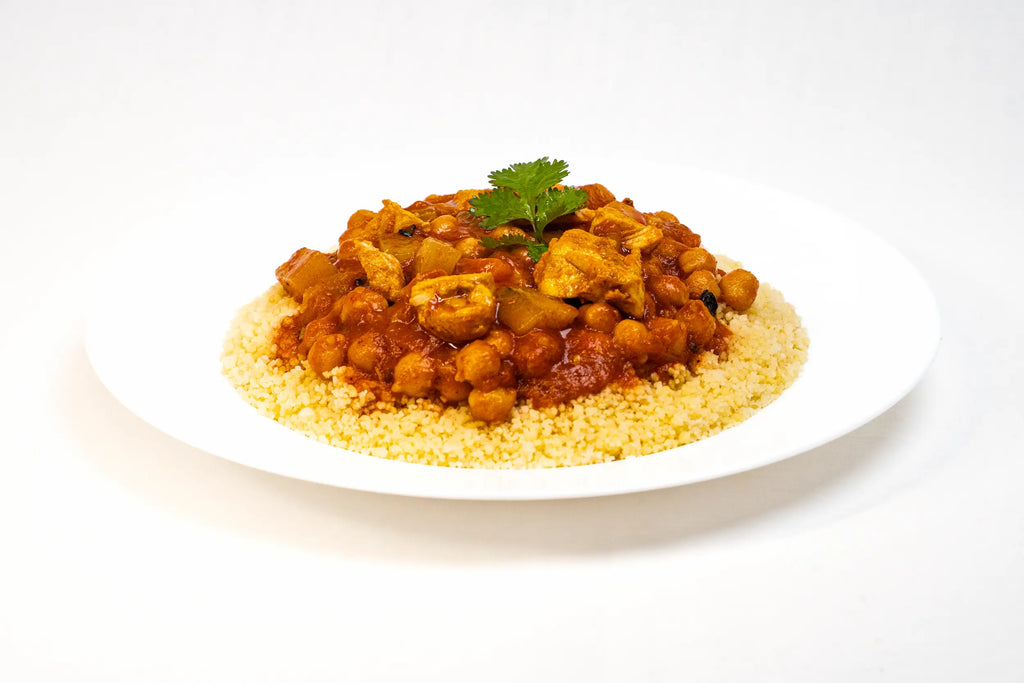 Assiète couscous au poulet lyophilisé halal CAPRA Nutrition