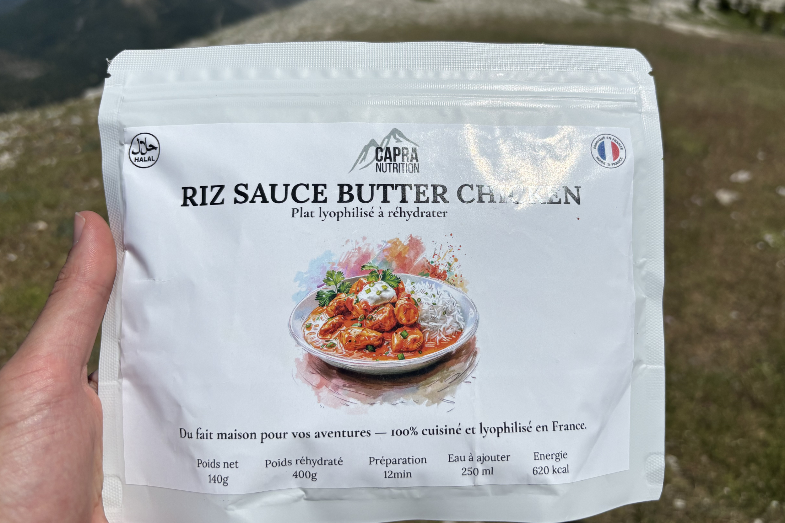 Riz Sauce Butter Chicken