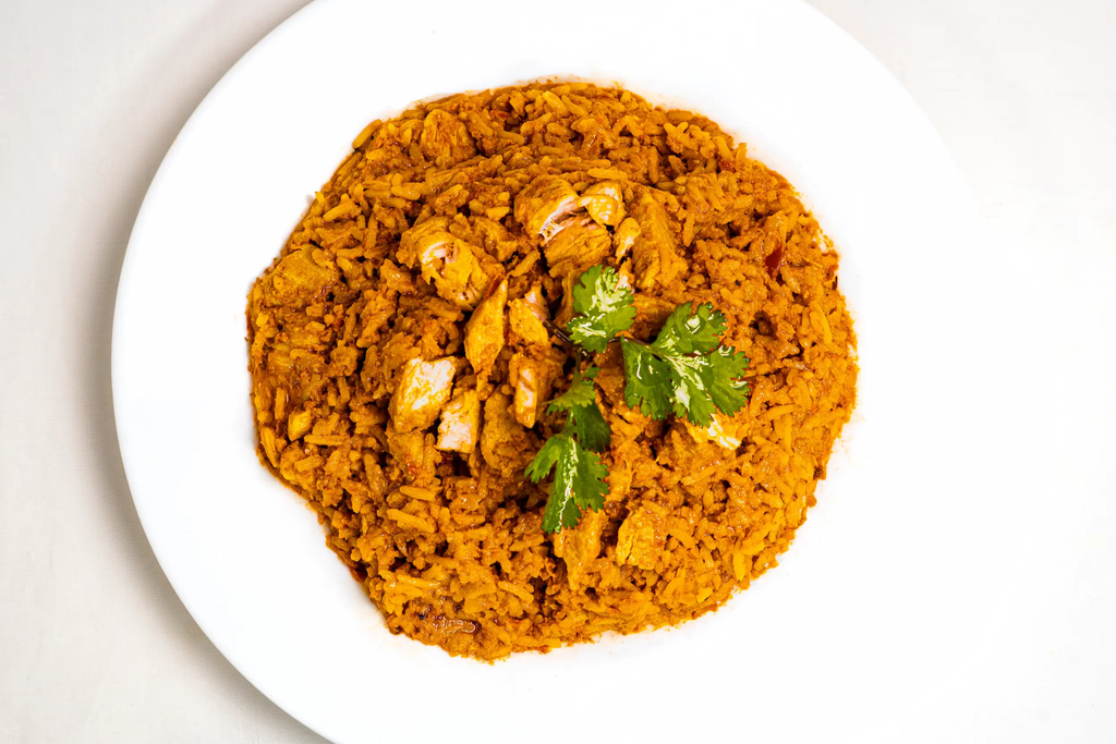 Riz Sauce Butter Chicken